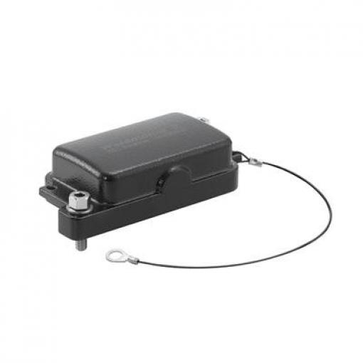 HDC enclosures, Size: 3, Protection degree: IP 68, Cover for lower part of housing, Screw plug, Standard HDC IP68 06B COVER Weidmüller Množství: 1 ks pouzdro