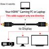 club3D HDMI kabel Zástrčka HDMI-A, Zástrčka HDMI-A 10.00 m černá CAC-2313 4K UHD, samozhášecí HDMI kabel