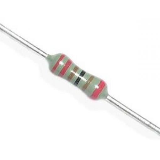 Metalizovaný rezistor 36,5 kΩ MRS25, 0,25 W, 1%