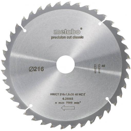 Metabo 628065000 pilový kotouč 216 mm 1 ks