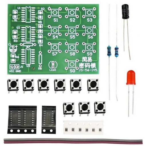 Stavebnice kódového zámku W802