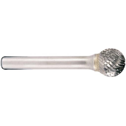Metabo 628349000 frézovací kolík , tvrdokov, koule, 6 mm, Délka 50 mm, Pracovní délka 5 mm, Ø hřídele 6 mm, 1 ks