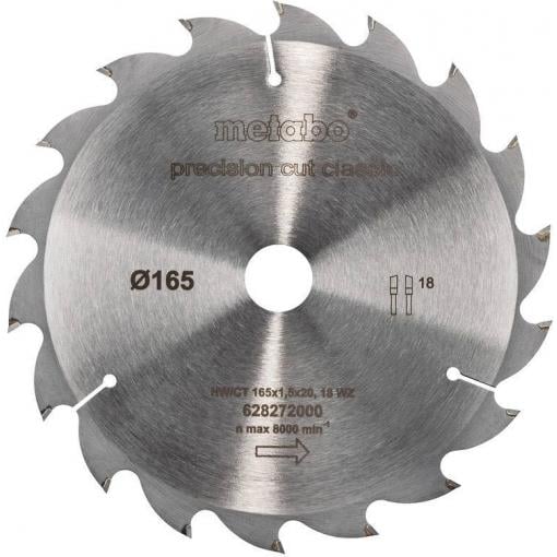 Metabo 628272000 pilový kotouč 165 mm 1 ks