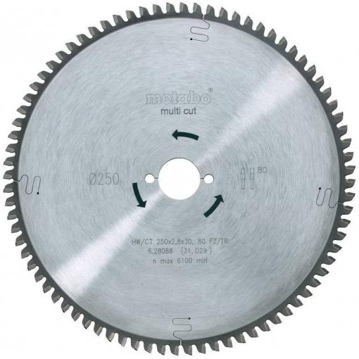 Metabo 628088000 pilový kotouč 250 mm 1 ks
