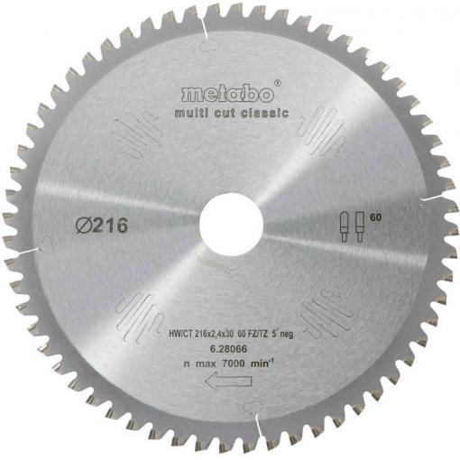 Metabo 628066000 pilový kotouč 216 mm 1 ks