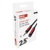 JACK kabel 3,5mm stereo, vidlice - 3,5mm zásuvka 2,5m   SM5102