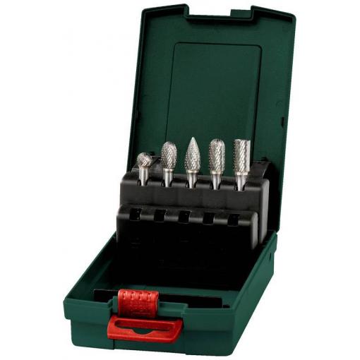 Metabo 628403000 sada fréz , Ø hřídele 6 mm, 5dílná
