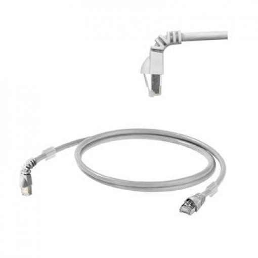 Weidmüller 1233160020 RJ45 síťové kabely, propojovací kabely CAT 6A S/FTP 2.00 m šedá UL certifikace 1 ks