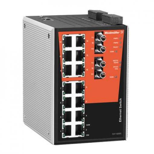 Weidmüller 1241130000 IE-SW-PL16M-14TX-2ST průmyslový ethernetový switch
