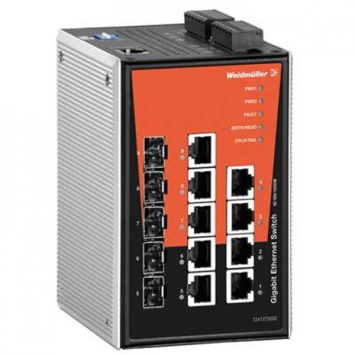 Weidmüller 1241370000 IE-SW-PL09M-5GC-4GT průmyslový ethernetový switch