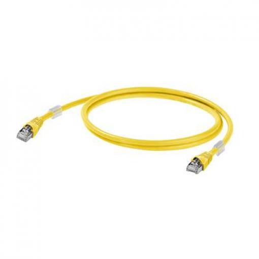 Weidmüller 1251580015 RJ45 síťové kabely, propojovací kabely CAT 6A S/FTP 1.50 m žlutá UL certifikace 1 ks