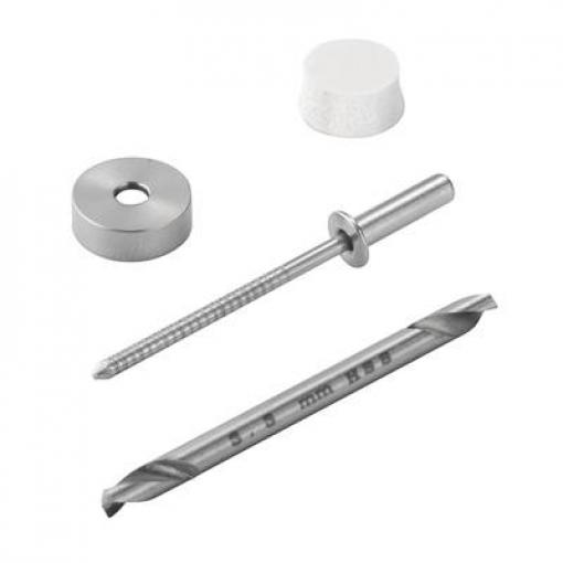Weidmüller TPSD FIXING SET KTB upínací sada nerezová ocel stříbrná (d x š x v) 3 x 10 x 40 mm 1 ks