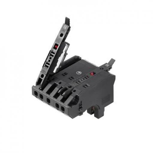 Weidmüller 1252210000, PTSI 4/LD 36V AC/DC, bezpečnostní konektor, 0.5-4 mm², kontakty 5, černá, 1 ks