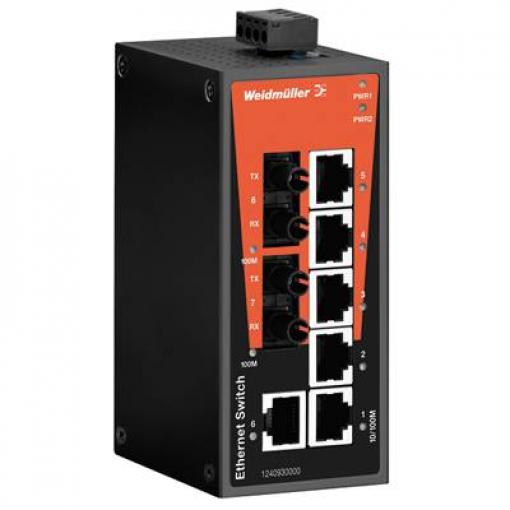 Weidmüller 1286570000 IE-SW-BL08T-6TX-2ST průmyslový ethernetový switch