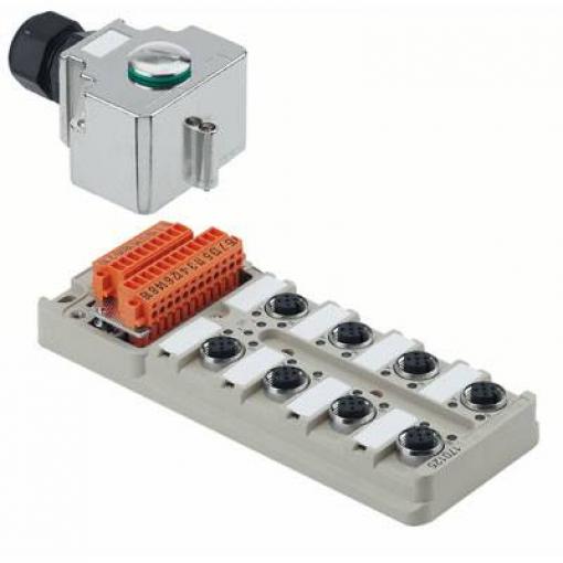 Weidmüller SAI-8-MH-5P M12 1701252000 pasivní box senzor/aktor rozdělovač M12 s kovovým závitem 1 ks
