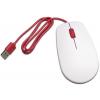 Raspberry Pi® Mouse optická myš, přenos USB, 3 tlačítko, bílá, červená