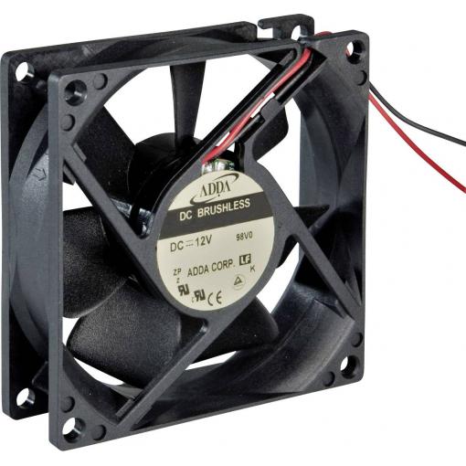 SEPA AS08024HB389300 axiální ventilátor, 24 V/DC, (d x š x v) 80 x 80 x 38 mm, 111111475