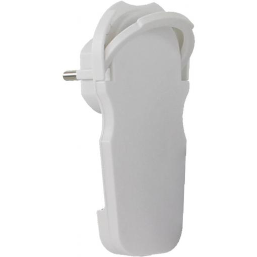 REV 0018260100 plochá zástrčka SchuKo 230 V bílá IP20