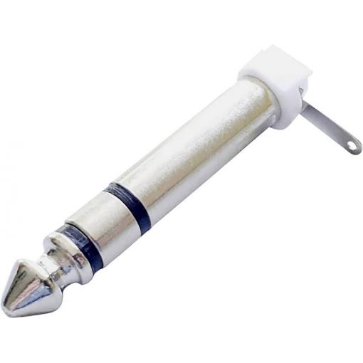 BKL Electronic 1105028 jack konektor 6.35 mm zástrčka Pólů: 2 stereo 1 ks