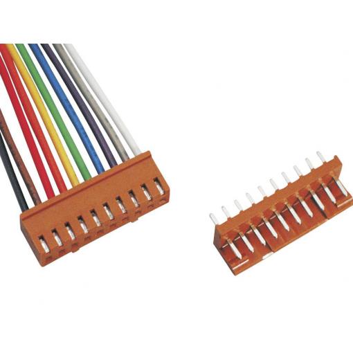 BKL Electronic zásuvkový konektor s vodiči 10, rozteč 2.50 mm, 072508, 1 sada