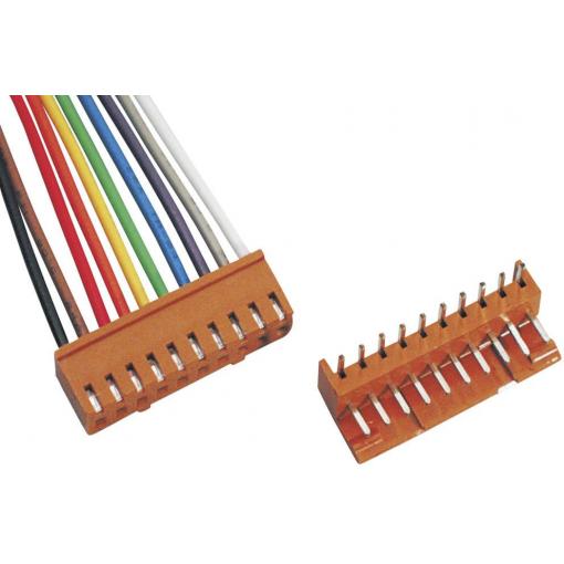 BKL Electronic zásuvkový konektor s vodiči 3, rozteč 2.50 mm, 072503, 1 sada