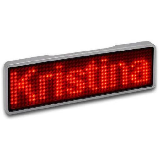 Shenzhen LeSun LED štítek se jménem červená 44 x 11 Pixel (š x v x h) 93 x 30 x 6 mm 125906