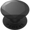 POPSOCKETS Metallic Diamond Black  stojan na mobilní telefon černá