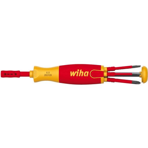 Wiha WIHA - VDE Bit-Schraubendreher SB283109023 bitový šroubovák, plochý, Pozidriv, Plus/Minus, 6dílná, 41235