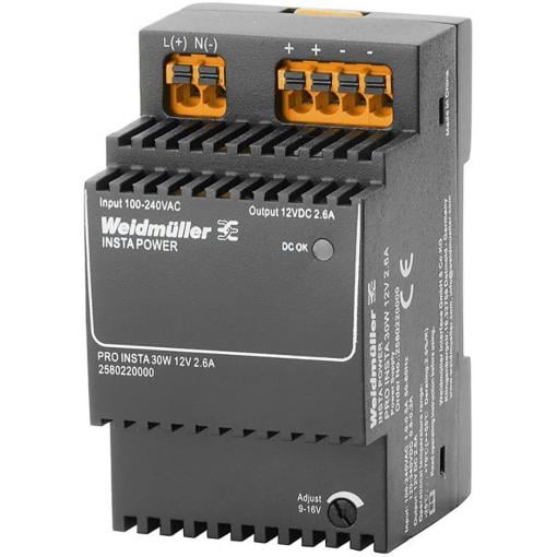 Weidmüller 2580220000 napájecí zdroj 12 V/DC 2.6 A 30 W Obsah 1 ks