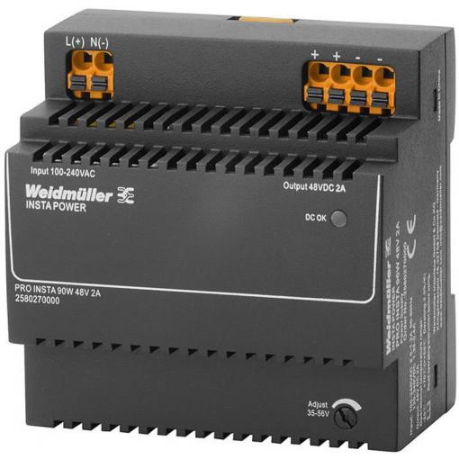 Weidmüller 2580270000 napájecí zdroj 48 V/DC 2 A 96 W Obsah 1 ks