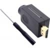 TRU COMPONENTS T1904C104 HDMI konektor zástrčka, vestavná rovná Pólů: 20 černá 1 ks