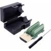 TRU COMPONENTS T1904C104 HDMI konektor zástrčka, vestavná rovná Pólů: 20 černá 1 ks