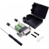 TRU COMPONENTS T190C4089 vestavná zásuvka D-Sub Pólů: 9 šroubovací 1 ks