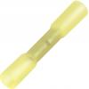 TRU COMPONENTS T1904C070 krimpovací spojka se smršťovací bužírkou 4 mm² 6 mm² plná izolace žlutá 10 ks