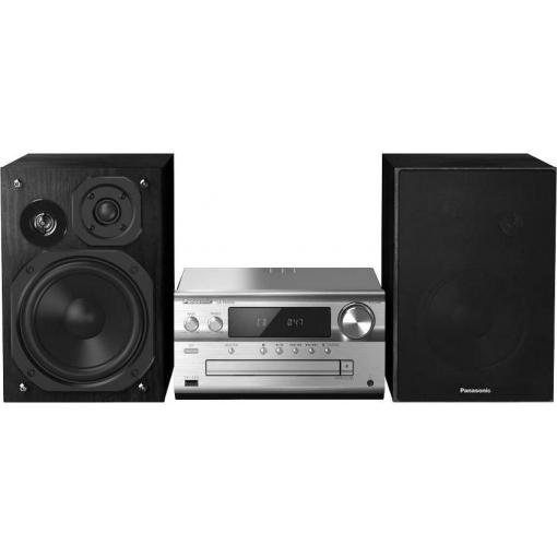 Panasonic SC-PMX94 stereo systém AUX, Bluetooth, DAB+, CD, FM, HD audio 2 x 60 W stříbrná