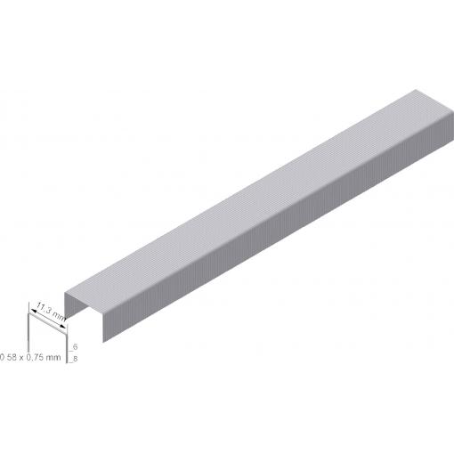 Prebena VX08CNK sponky do sešívačky Typ VX 5000 ks Rozměry (d x š) 8 mm x 11.30 mm