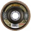 Rhodius 210276 LSK FK vějířovitý brusný kotouč Průměr 115 mm Ø otvoru 22.23 mm Zrnitost 80 nerezová ocel 1 ks