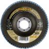 Rhodius 210482 LSZ F3 XT70 vějířovitý brusný kotouč Průměr 125 mm Ø otvoru 22.23 mm Zrnitost 40 kov 1 ks