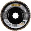 Rhodius 210473 LGA ALU vějířovitý brusný kotouč Průměr 115 mm Ø otvoru 22.23 mm Zrnitost 40 neželezné kovy 1 ks
