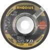 Rhodius 210658 RS580 SPEED brusný kotouč lomený Průměr 180 mm Ø otvoru 22.23 mm nerezová ocel, ocel 1 ks