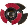 Rhodius 210646 VISION SPEED vějířovitý brusný kotouč Průměr 125 mm Ø otvoru 22.23 mm Zrnitost 80 nerezová ocel 1 ks