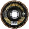 Rhodius 210182 LSK FK vějířovitý brusný kotouč Průměr 125 mm Ø otvoru 22.23 mm Zrnitost 40 nerezová ocel 1 ks