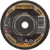 Rhodius XT10 MINI 206804 řezný kotouč rovný 75 mm 1 ks nerezová ocel, ocel