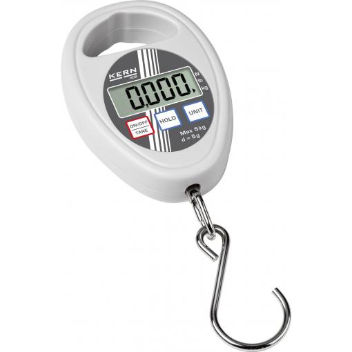 Kern HDB 10K10N+C závěsná váha Kalibrováno dle (DAkkS) Max. váživost 10 kg Rozlišení 10 g na baterii