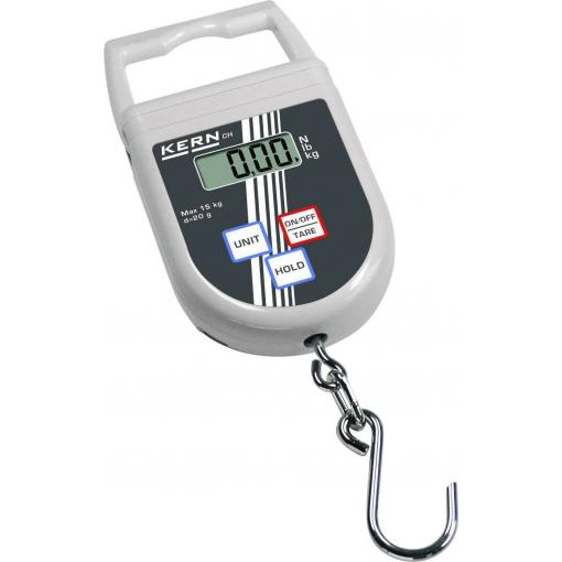 Kern CH 50K100+C závěsná váha CH 50K100+C Kalibrováno dle (DAkkS) Max. váživost 50 kg Rozlišení 100 g na baterii