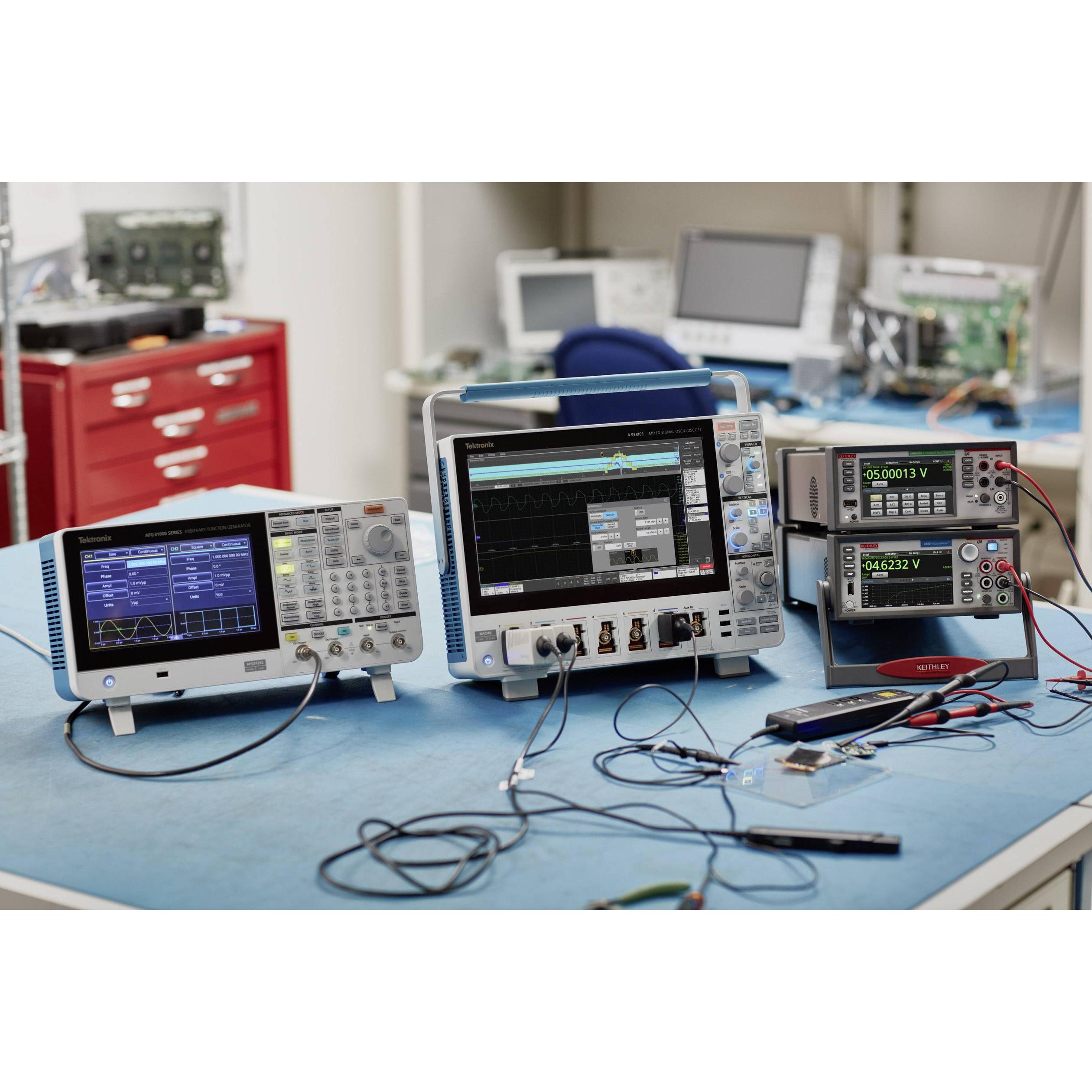 Tektronix MSO44 4-BW-200 Digitální Osciloskop 250 MHz 6.25 GSa/s 31.25 ...