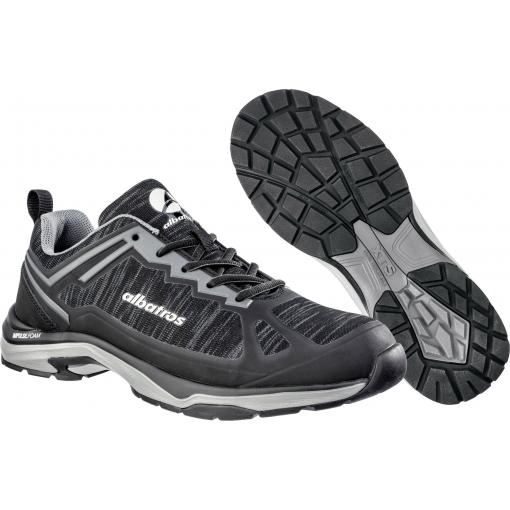 Albatros SKYRUNNER BLACK LOW 654550-43 pracovní obuv 43, černá, šedá, 1 ks