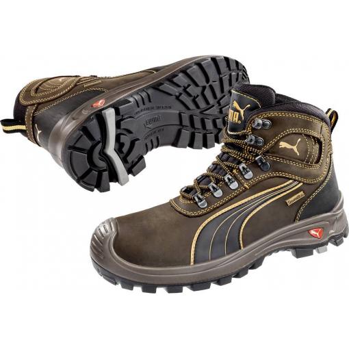 PUMA Sierra Nevada Mid 630220-42 bezpečnostní obuv S3, velikost (EU) 42, hnědá, 1 ks