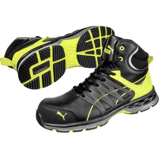 PUMA VELOCITY 2.0 YELLOW MID 633880-40 ESD bezpečnostní obuv S3, velikost (EU) 40, černá, žlutá, 1 ks
