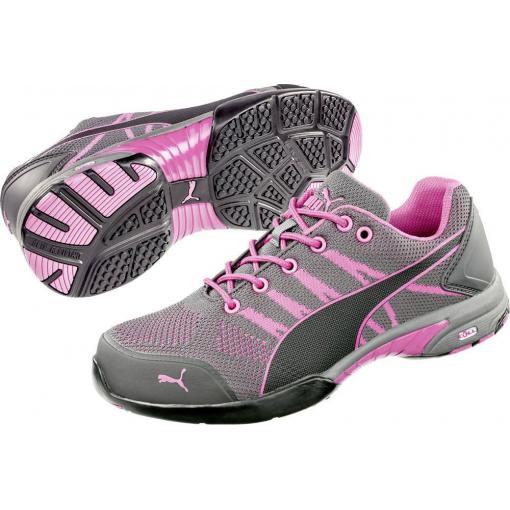 PUMA Celerity Knit Pink 642910-36 bezpečnostní obuv S1, velikost (EU) 36, šedá, růžová, 1 ks